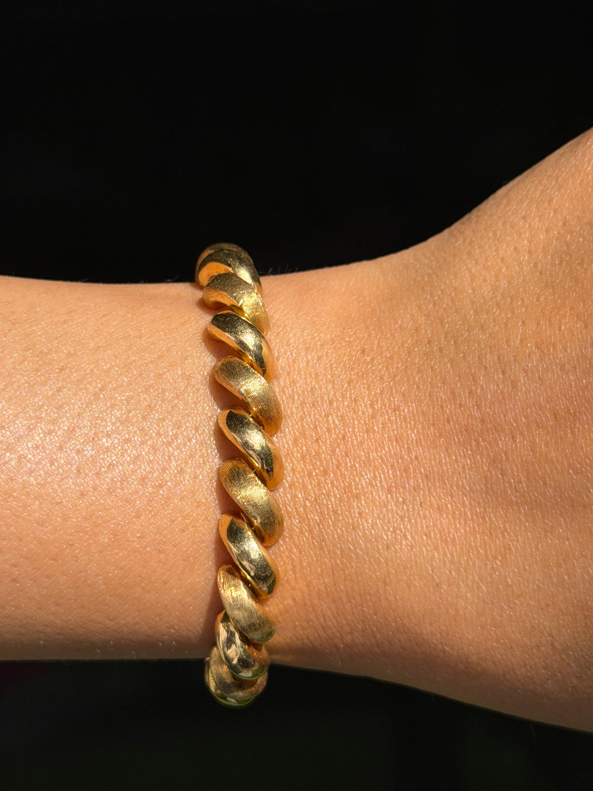 18k vintage Italian Sanmarco bracelet ✨