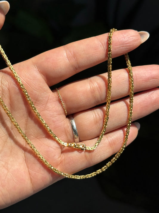 Vintage 14k Italian  Byzantine