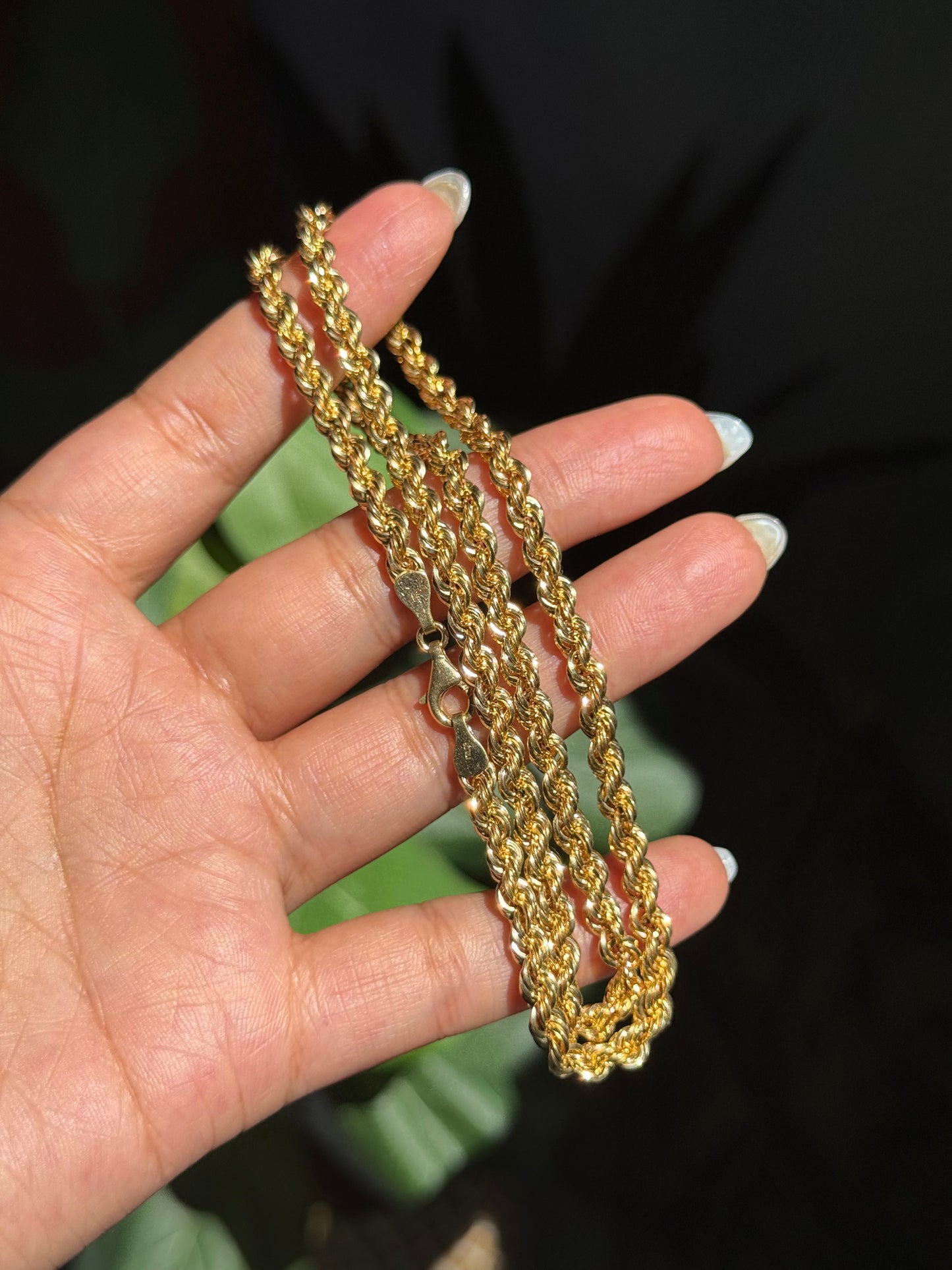 14k Italian by Milor Rope chain