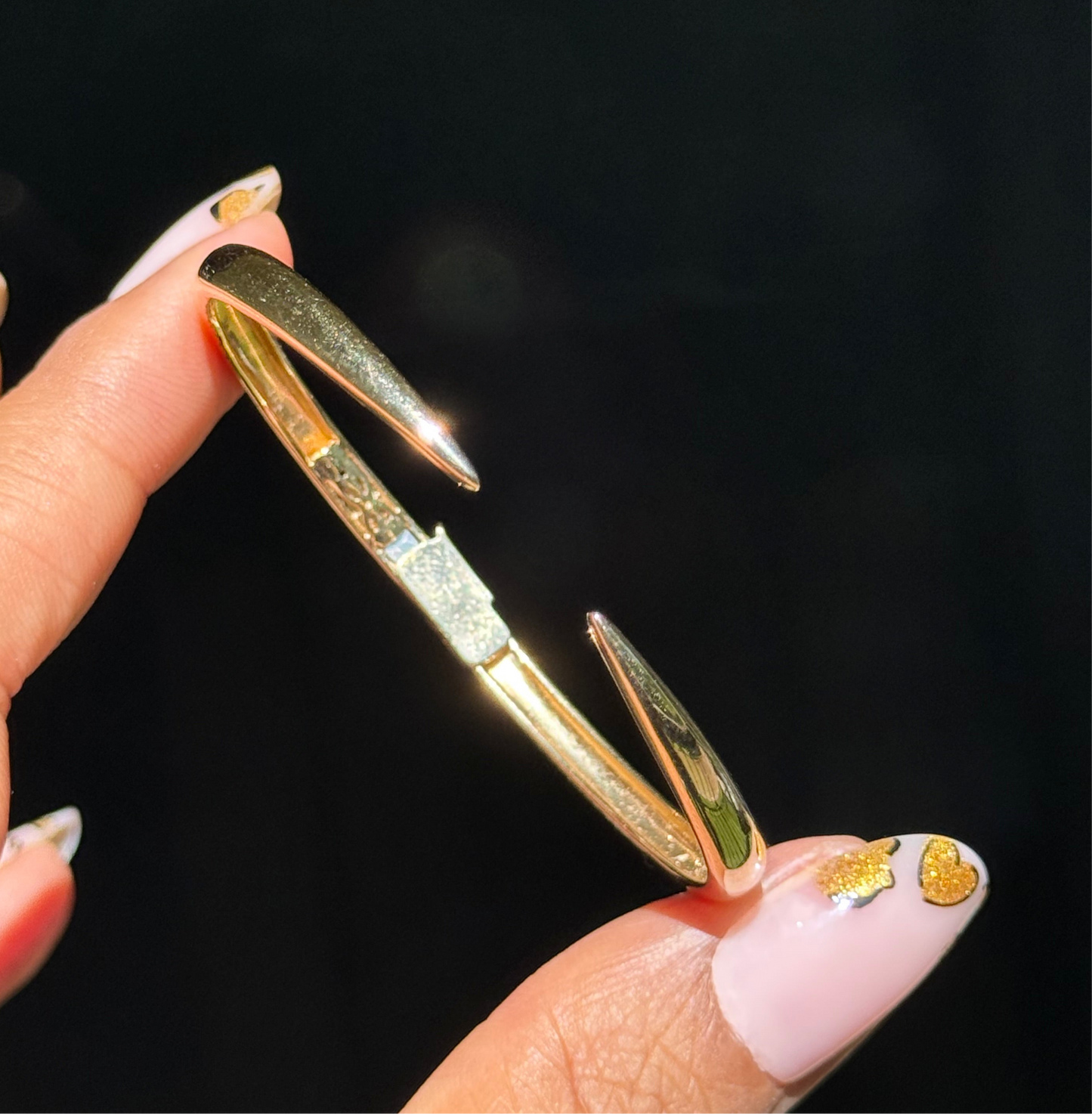 14k Claw Cuff bracelet