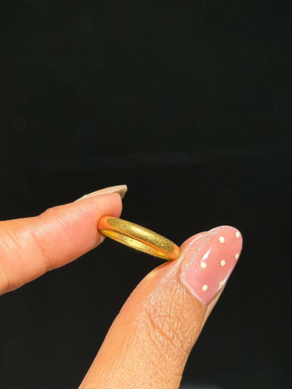 24k pure gold band