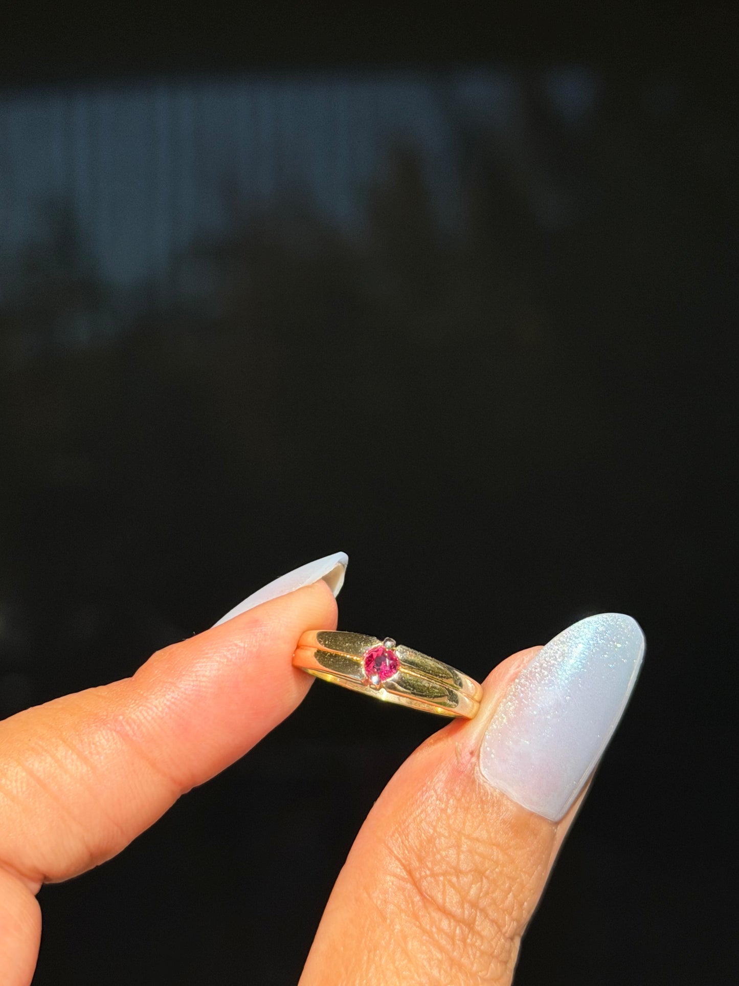 14k Ruby Ring