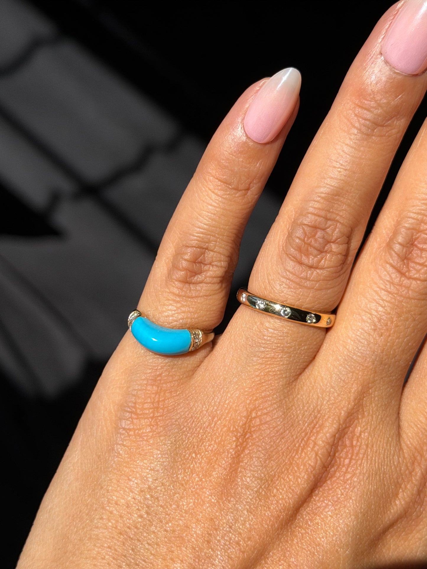 Turquoise Pinky Ring