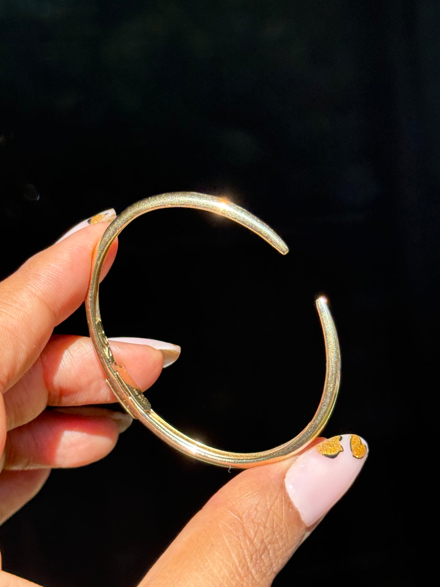 14k Claw Cuff bracelet