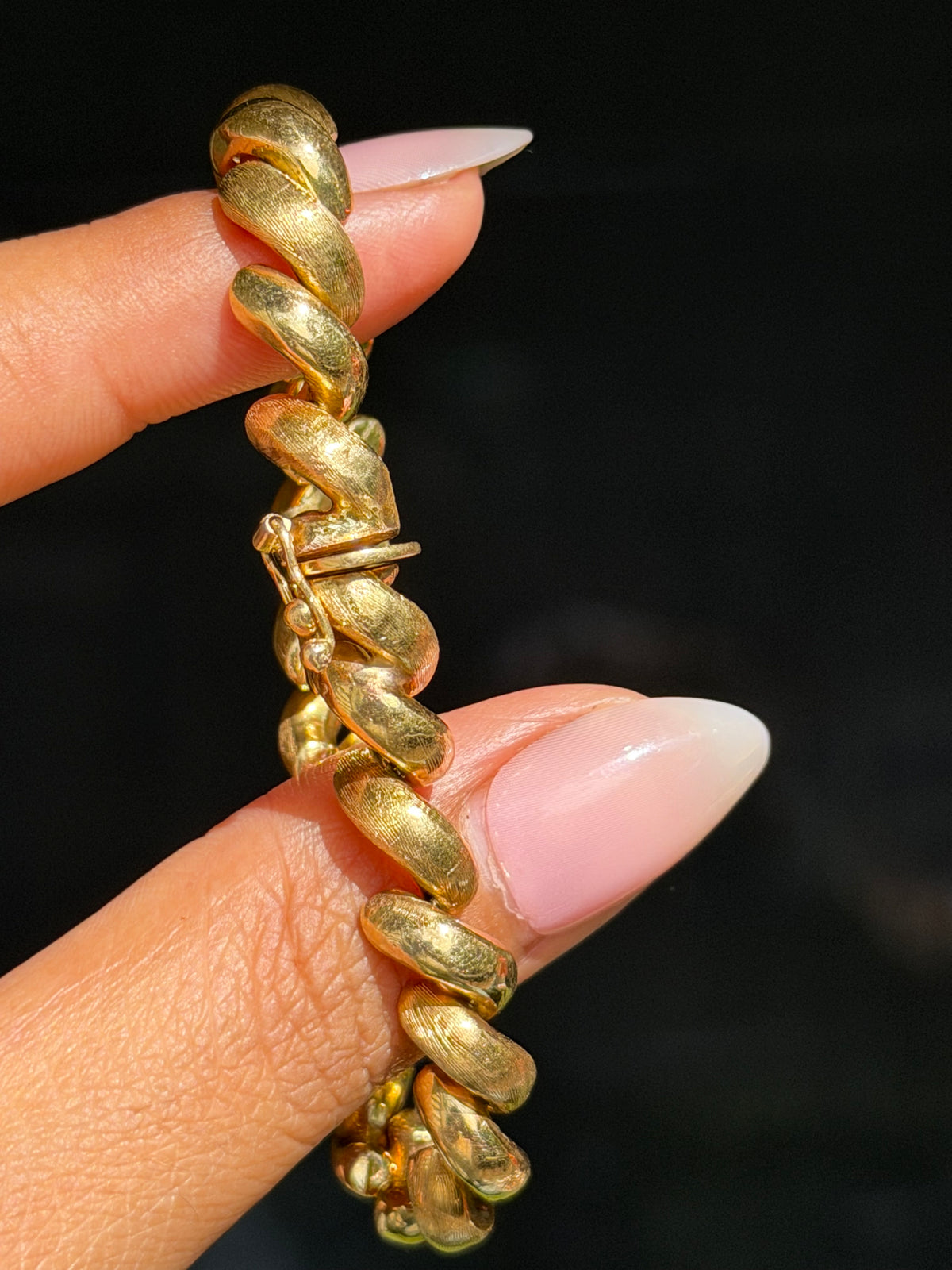 18k vintage Italian Sanmarco bracelet ✨