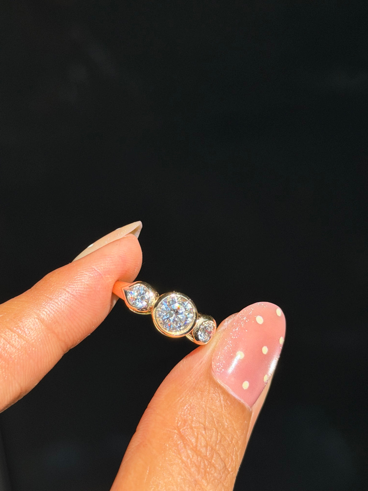 14k 1.50ctw lab diamond Ring
