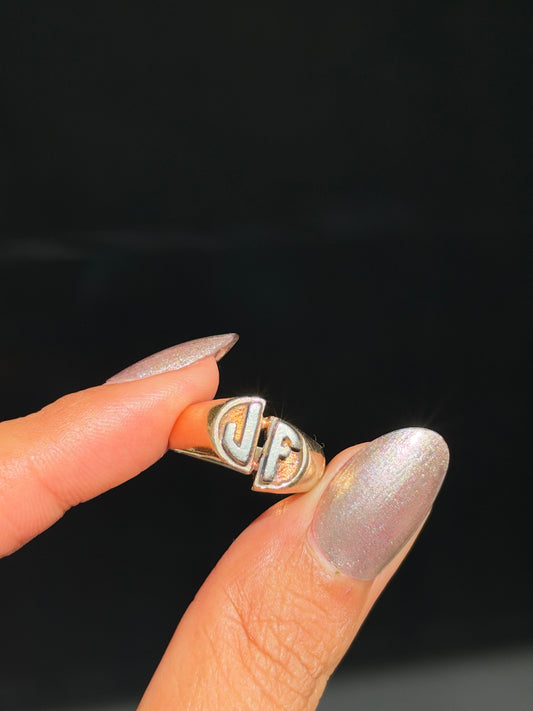 14k J-F vintage signet ring