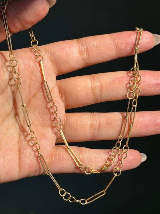 18k Vintage UnoAerre chain
