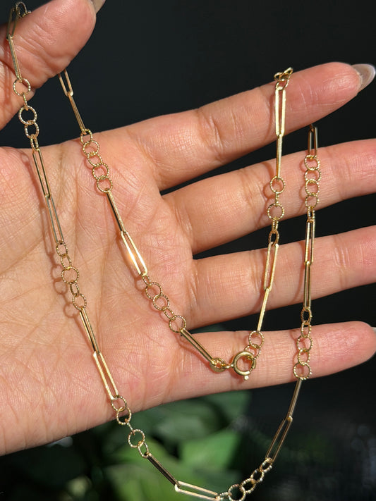 18k vintage UnoAerre chain