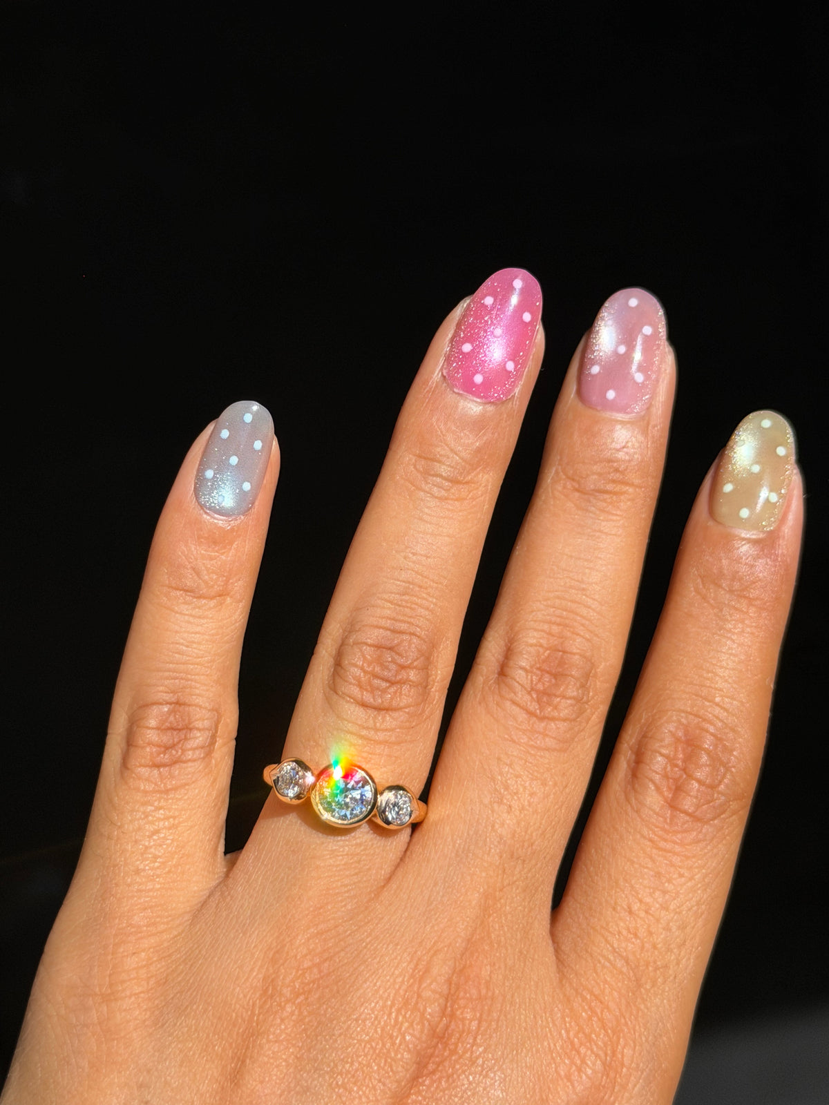 14k 1.50ctw lab diamond Ring