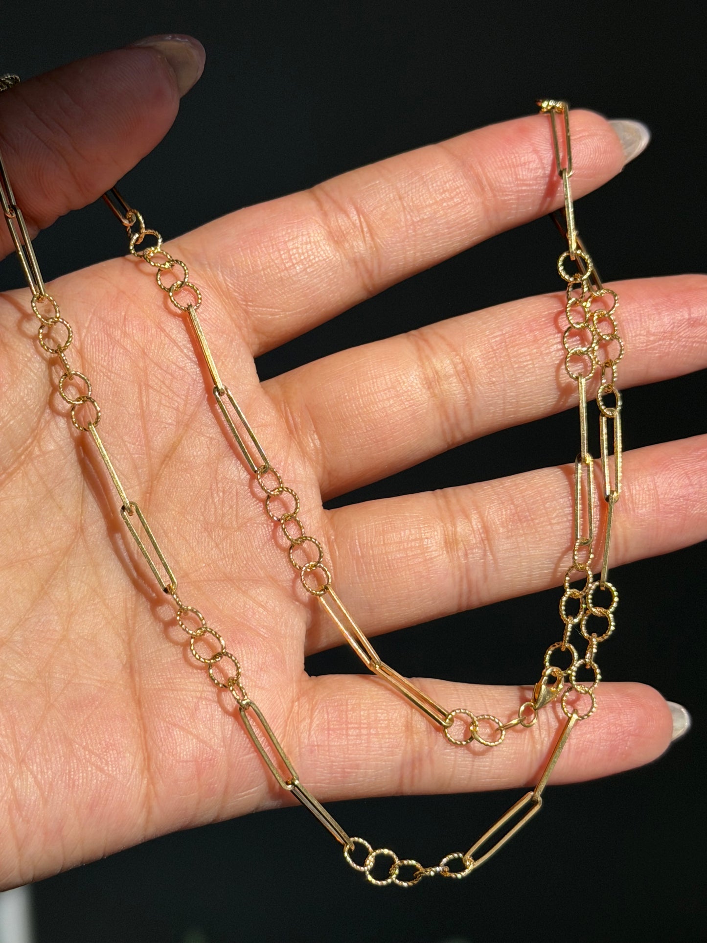 18k Vintage UnoAerre chain