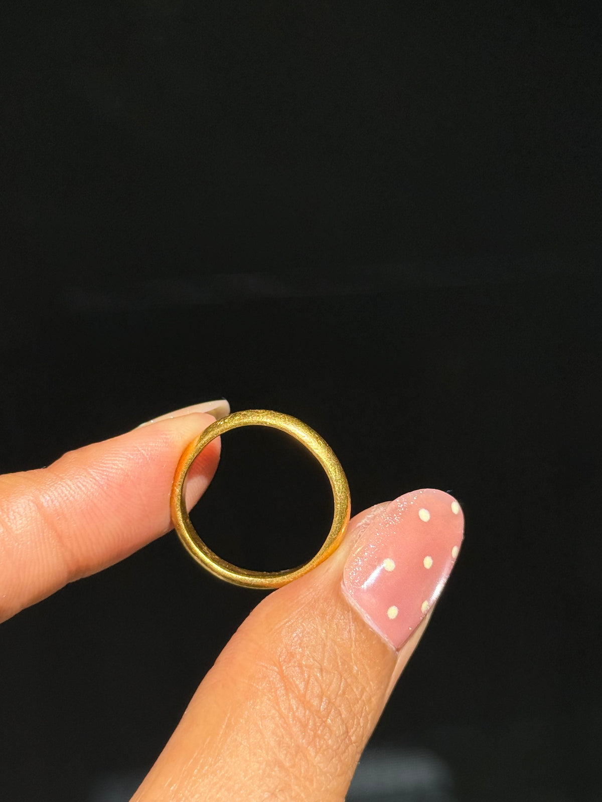 24k pure gold band