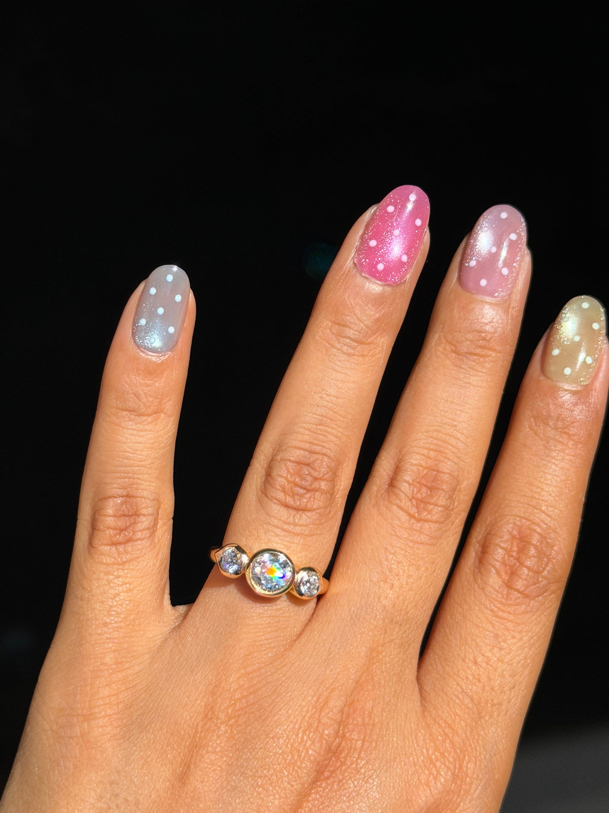 14k 1.50ctw lab diamond Ring